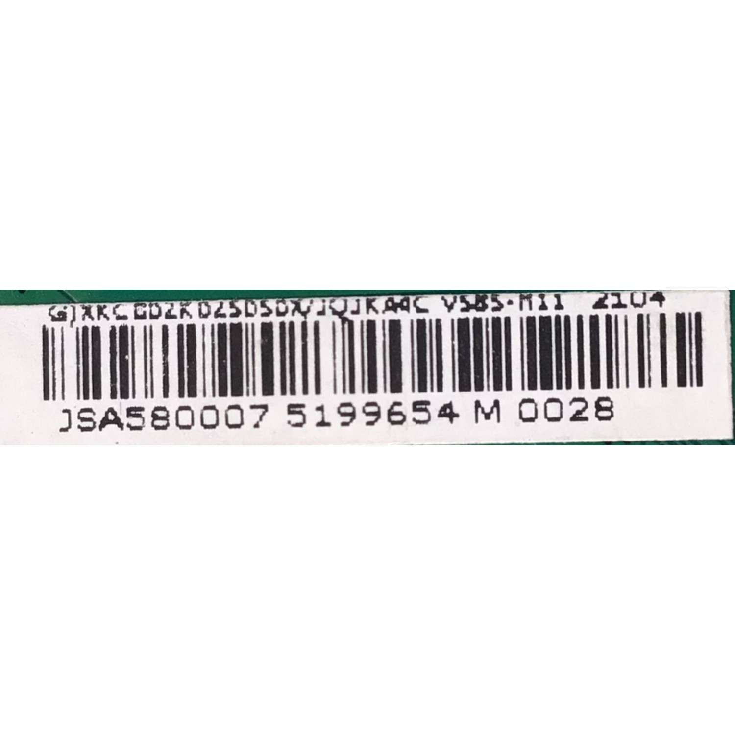 MAIN PARA TV VIZIO 4K LED SMART TV / NUMERO DE PARTE XKCB02K025 / 715GA874-M0C-B00-004K / (G)XKCB02K025050X / JQJKA4C /  V5-B5-M11 / MODELO V585-H11 - Imagen 3